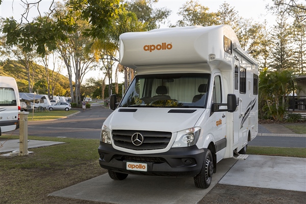 Apollo Euro Deluxe at a caravan park