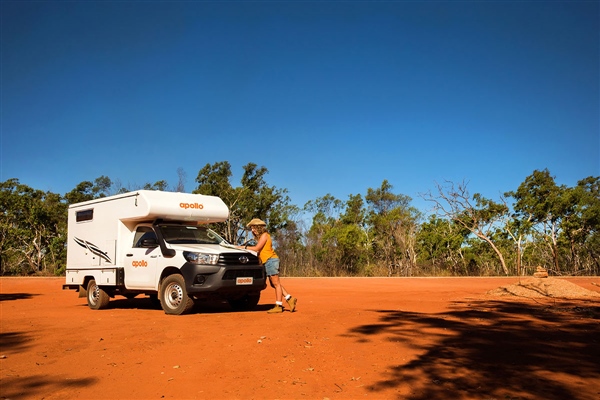 Apollo Adventure Camper in the outback