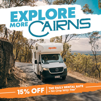 Cairns camper hire is 15% off with our latest special deal