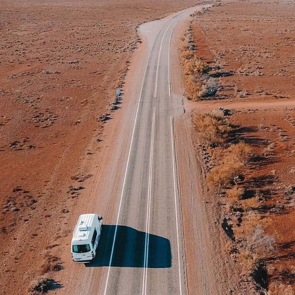 Outback road in NT