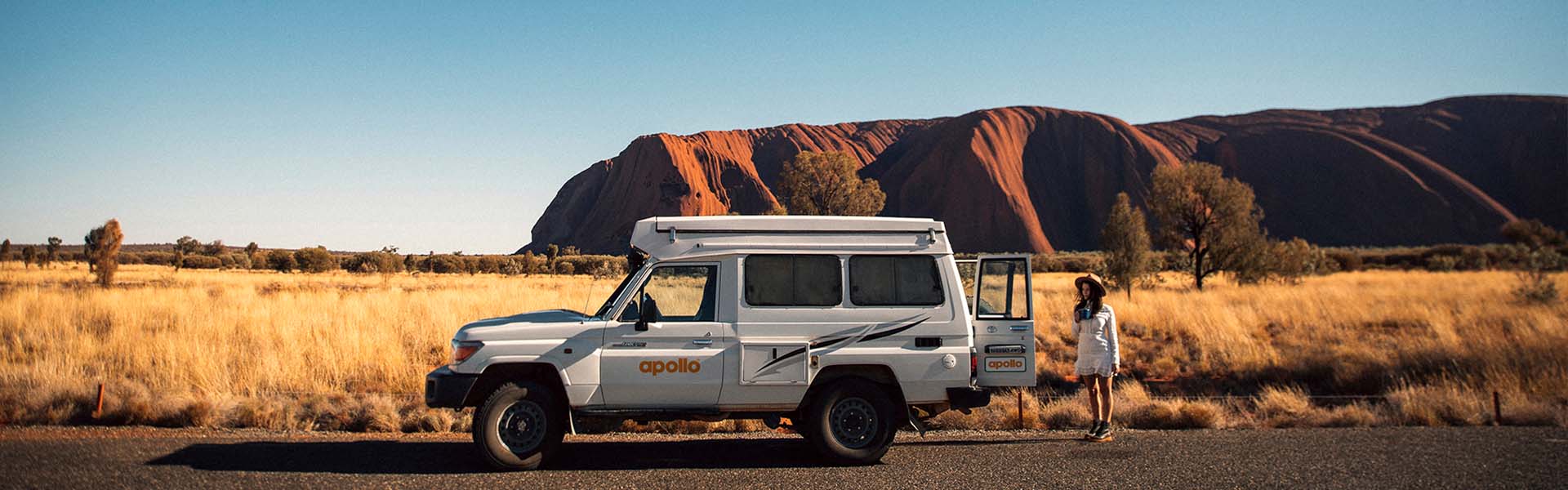 Apollo 4WD Camper at Uluru, NT