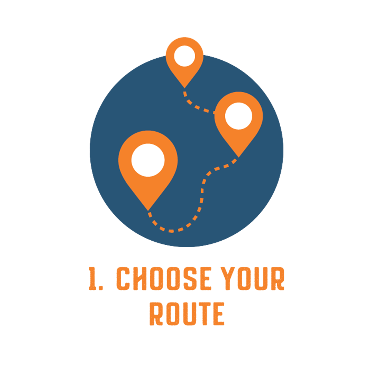 Choose Your Route Icon